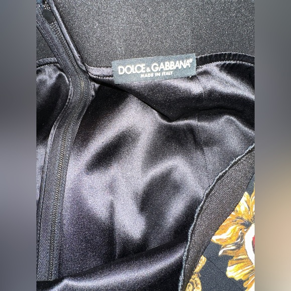 Printed Cady Straight Midi Skirt dolce Gabbana retail $2,500 sold - Picture 16 of 16